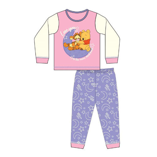 Baby Girls Official Winnie The Pooh Pyjamas | Wholesale Pyjamas | A&K ...