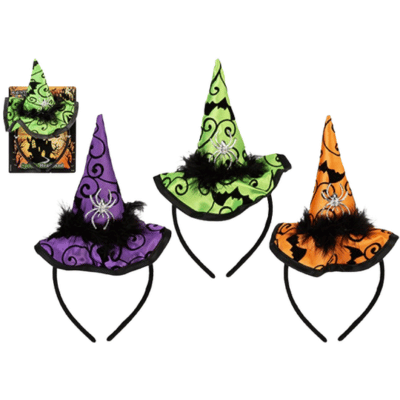 Haunted House Witches Hat Halloween Headbands