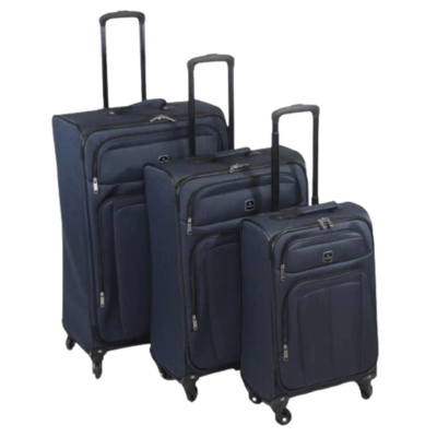3 Piece Soft Shell Lightweight Luggage Set