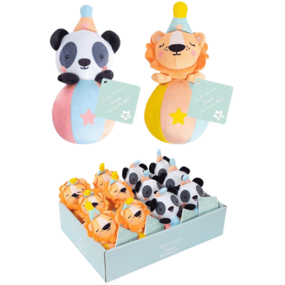 Hugs & Kisses Plush Activity Ball