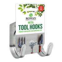 Metal Tool Hooks 5 Pack