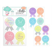 Baby Shower Guest Stickers 12 Pack