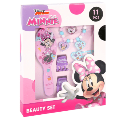 Official Minnie Mouse 11 Piece Hair Beauty Brush Set