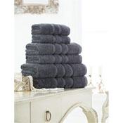 Supreme Cotton Bath Sheets Charcoal