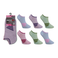 Ladies Performax Pro Footbed Stripe Trainer Socks