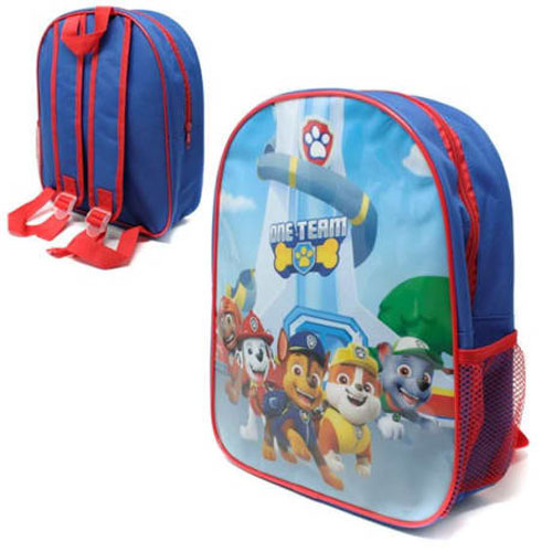 paw patrol water blaster backpack