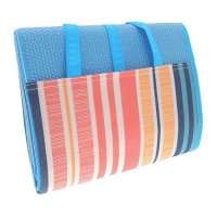 Textured Stripe Design Handy Size Beach Mats - 90x180cm