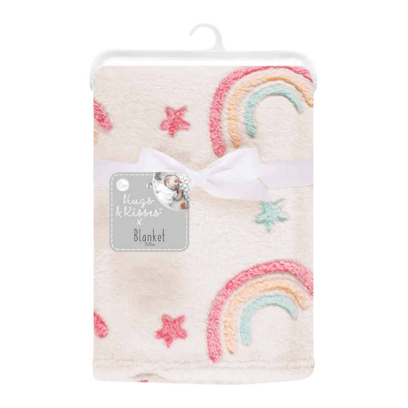First Steps Baby Blanket - Rainbow Stars