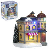 Miniature Resin Light Up Festive Shop