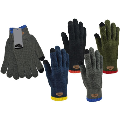 Mens Pro Hike Waffle Knitted Gloves