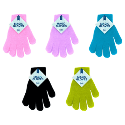 Kids Coloured Magic Gloves