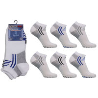 Mens Performax Pro Arch Top Trainer Socks White