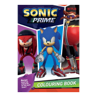 Official Sonic Prime Colouring Book