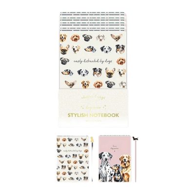 Dog Printed Stylish Notebook