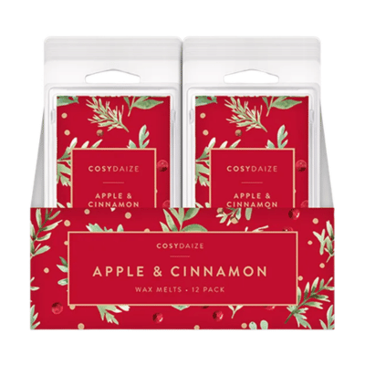 Christmas Apple And Cinnamon Wax Melts 12 Pack