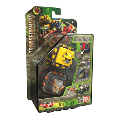 Official Transformers Bumblebee VS Battletrap 2 Pack - Battle Cube Set