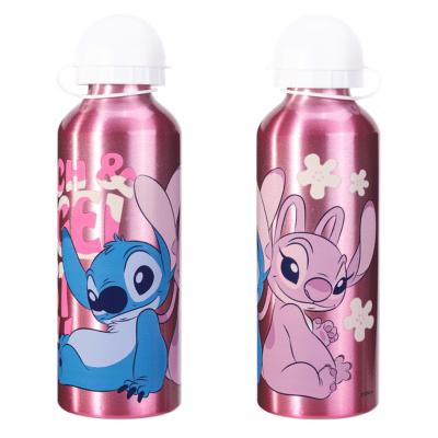 Official Stitch Angel Just Chill Aluminium Bottle 500ml