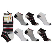 Mens Performax Pro Mixed Stripe Design Trainer Socks