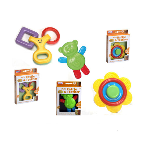 Baby Shapes Rattle & Teether