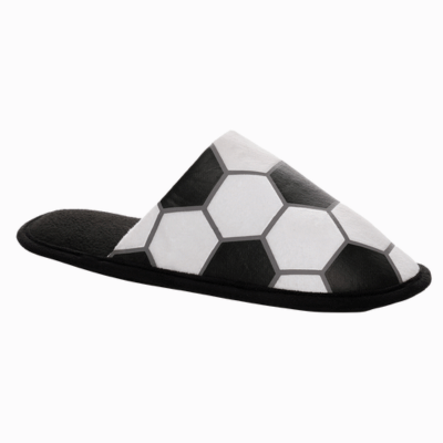 Mens Football Design Mule Slipper