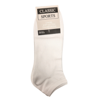 Mens Classic Trainer Socks White 6-11