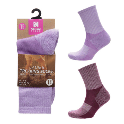 Ladies Trekking Socks 1 Pair Pack