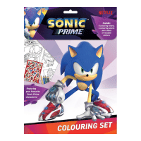 Official Sonic Prime Colouring Set