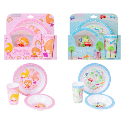 Hugs & Kisses Happy Town Dinner Set