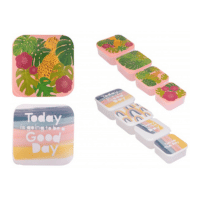 Funky Design Stacking Food Boxes Set Of 4