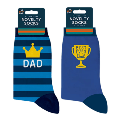 Fathers Day Novelty Socks - Assorted Designs