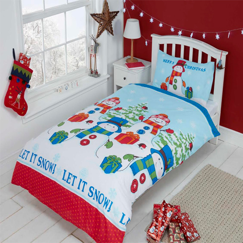 Childrens Christmas Bedding - Let It Snow