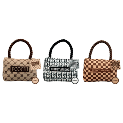 Luxury Hangbag Dog Toy