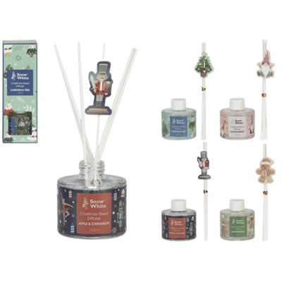 Snow White Luxury Christmas Reed Diffuser - 100ml