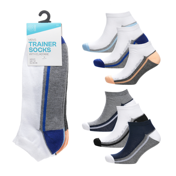 Mens Trainer Socks 6-11