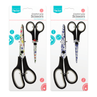 Floral Pattern Scissors 2 Pack