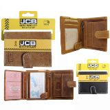 JCB RFID Protection Genuine Leather Wallet