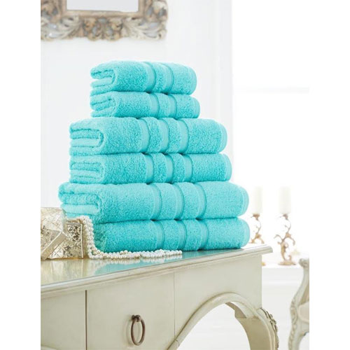 Supreme Cotton Bath Towels Aqua