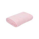 100% Cotton Baby Cellular Blanket Pink