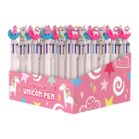 Unicorn Novelty 6 Colours Ballpoint Pen