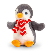 20cm Keeleco Penguin With Scarf