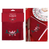 Christmas Joy 4 Pack Napkin Set