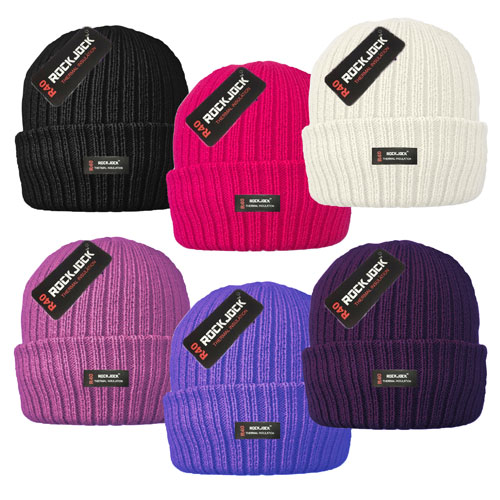 Ladies Thermal Hats with Thinsulate Lining Carton Price