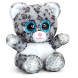 Animotsu Snow Leopard Cuddly Soft Toy 15cm