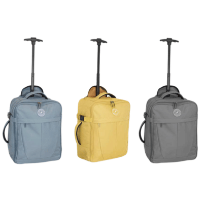 Bordlite Travel Cabin Bag With Pull Along Or Backpack