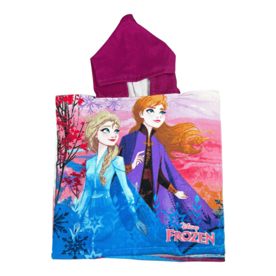 Official Frozen Kids Hooded Towel Poncho