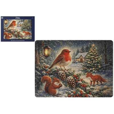 Woodland Animal Cork Backed Placemats