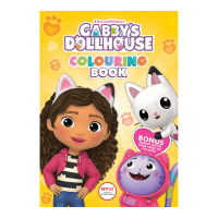 Official Gabby's Dollhouse Colouring Book