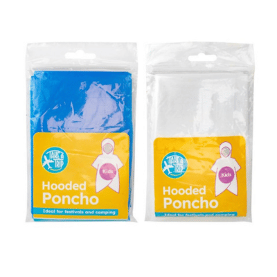 Reusable Hooded Poncho Kids