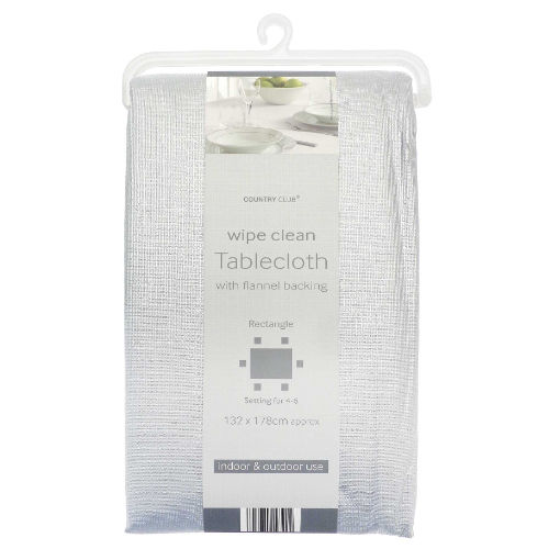 Textured Design Wipe Clean Tablecloths Wholesale Celebration