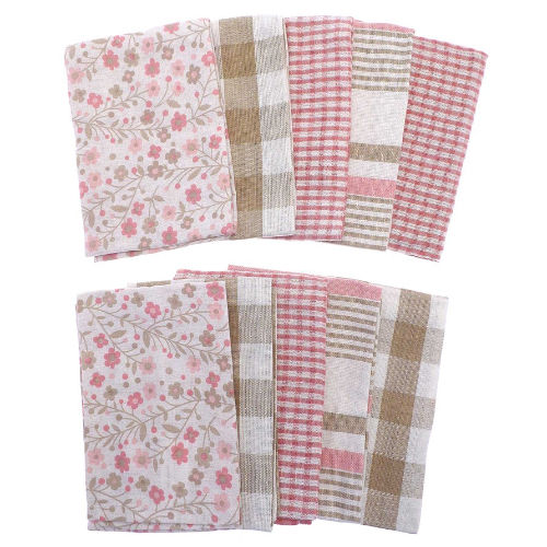 10 Pack On Trend Tea Towels Assorted Design Wholesale Tea Towels Wholesale Kitchen A&K